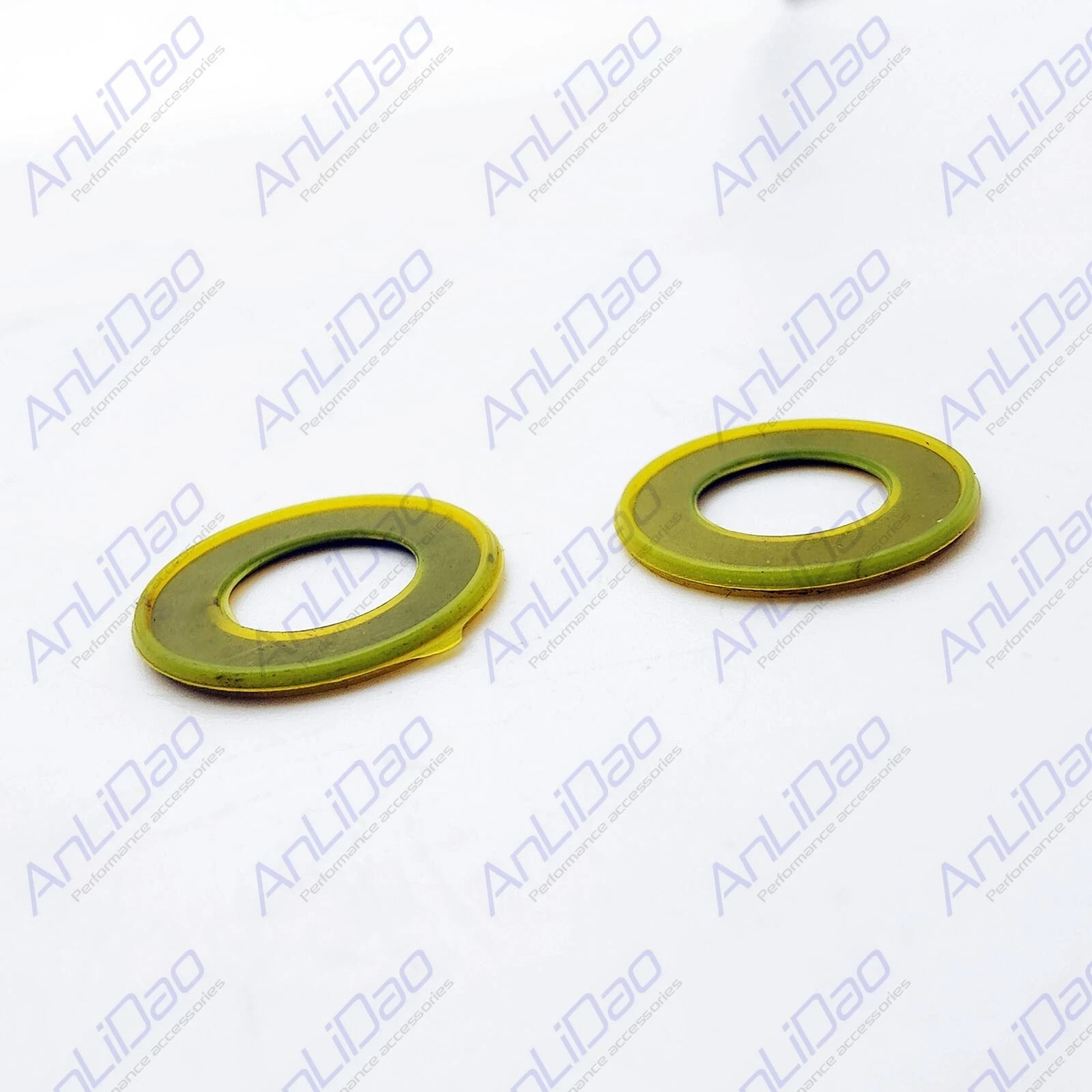 2Pcs Oil Drain Plug Gasket for Mercury Mariner 135HP-400HP (555-24, 26-888593)