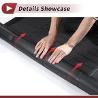 Cargo Liner Rear Trunk Mat for BMW X1 U11 (2023-2024) Black TPE Grid Pattern