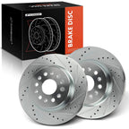 Drilled Brake Rotors for Chevy Traverse Blazer Cadillac XT5 (2018–2023)