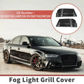 1 Pair Front Fog Light Grill for Audi A3 (2013–2020) No. 8V3807681ABESM/8V3807682NESM