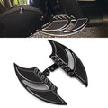 2X CNC Rear Passenger Floorboards Foot Pegs for Harley Dyna Sportster