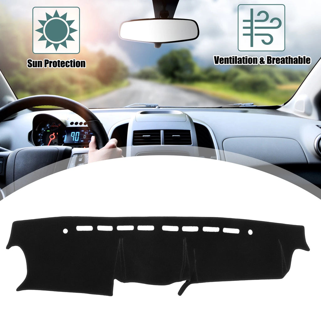 Dashboard Cover for Suzuki Jimny (2018–2023) Black Polyester Non-Slip