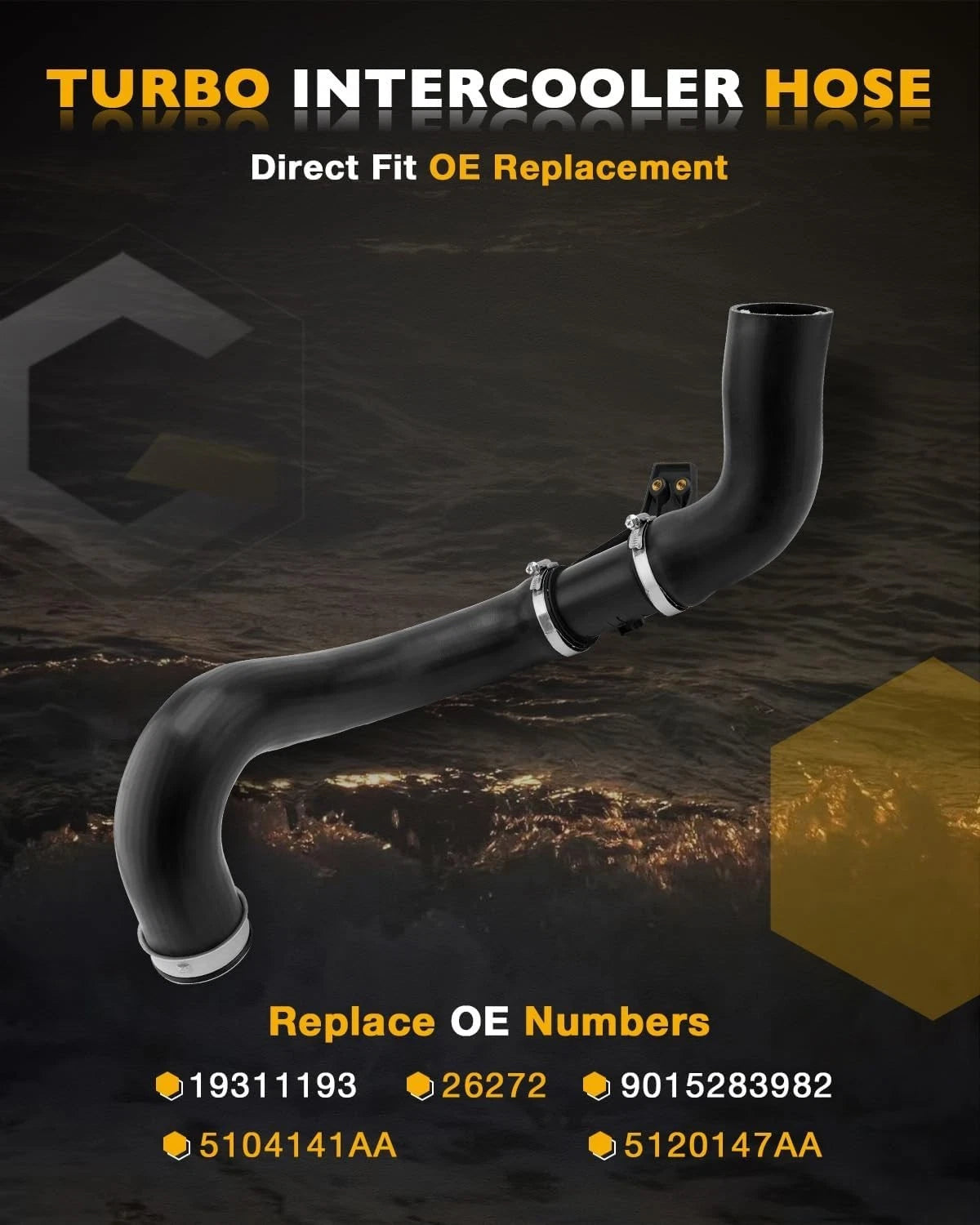 Turbo Intercooler Pipe Hose Assembly for Dodge Sprinter 2500 3500 (2002–2006)