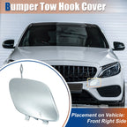 Tow Hook Cover for Mercedes-Benz (2015–2020) No.A2058850724 Diamond Silver