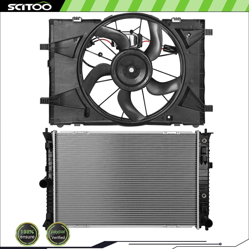 Radiator and Cooling Fan Kit for Lincoln MKZ (2011–2012) & Ford Fusion (2010–2012)