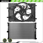 Radiator and Cooling Fan Kit for Lincoln MKZ (2011–2012) & Ford Fusion (2010–2012)