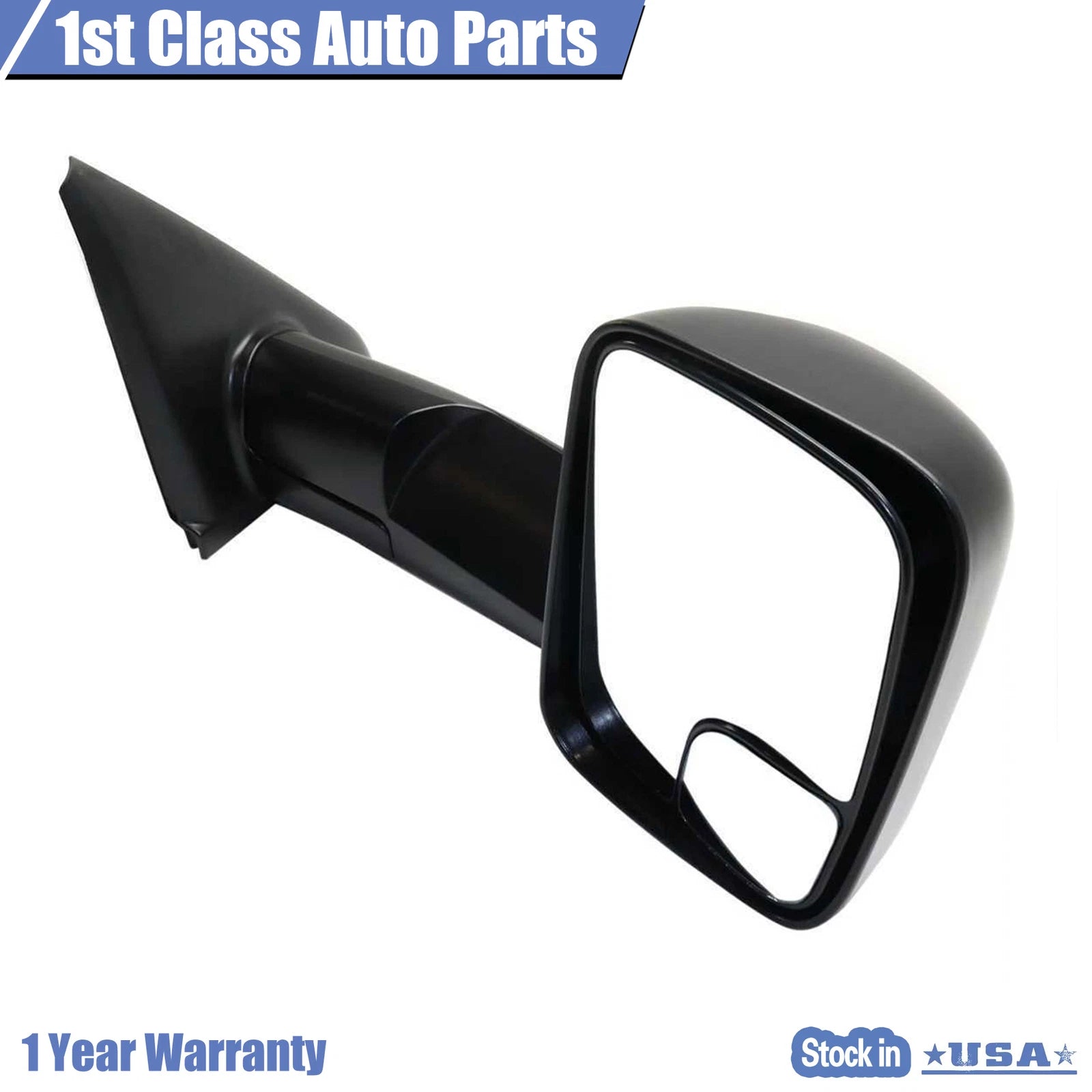 Right Manual Towing Mirror for Dodge Ram 2500 3500 (2002-2009)
