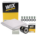 Tune Up Kit with NGK 6 Spark Plugs & Coil Boots for Equinox Malibu G6 XL-7 (2005–2010)