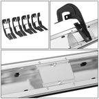 Set of 2 Nerf Bar Running Boards for Silverado Sierra Crew Cab (2007–2019)
