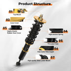Coilovers for Honda Accord (2003-2007) Adjustable Height Suspension Kit