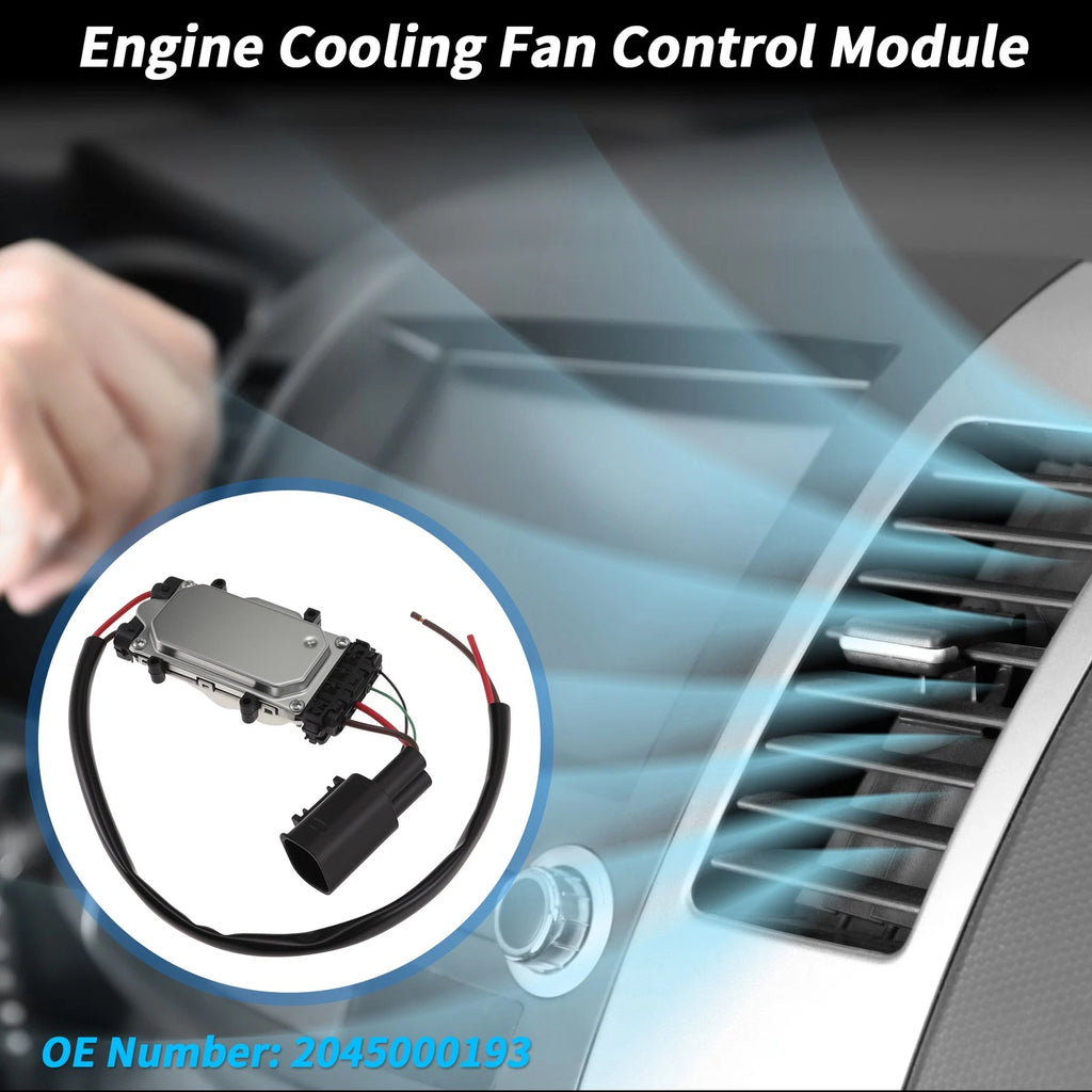 Engine Cooling Fan Control Module for Mercedes-Benz C-Class (2015–2020) No.2045000193