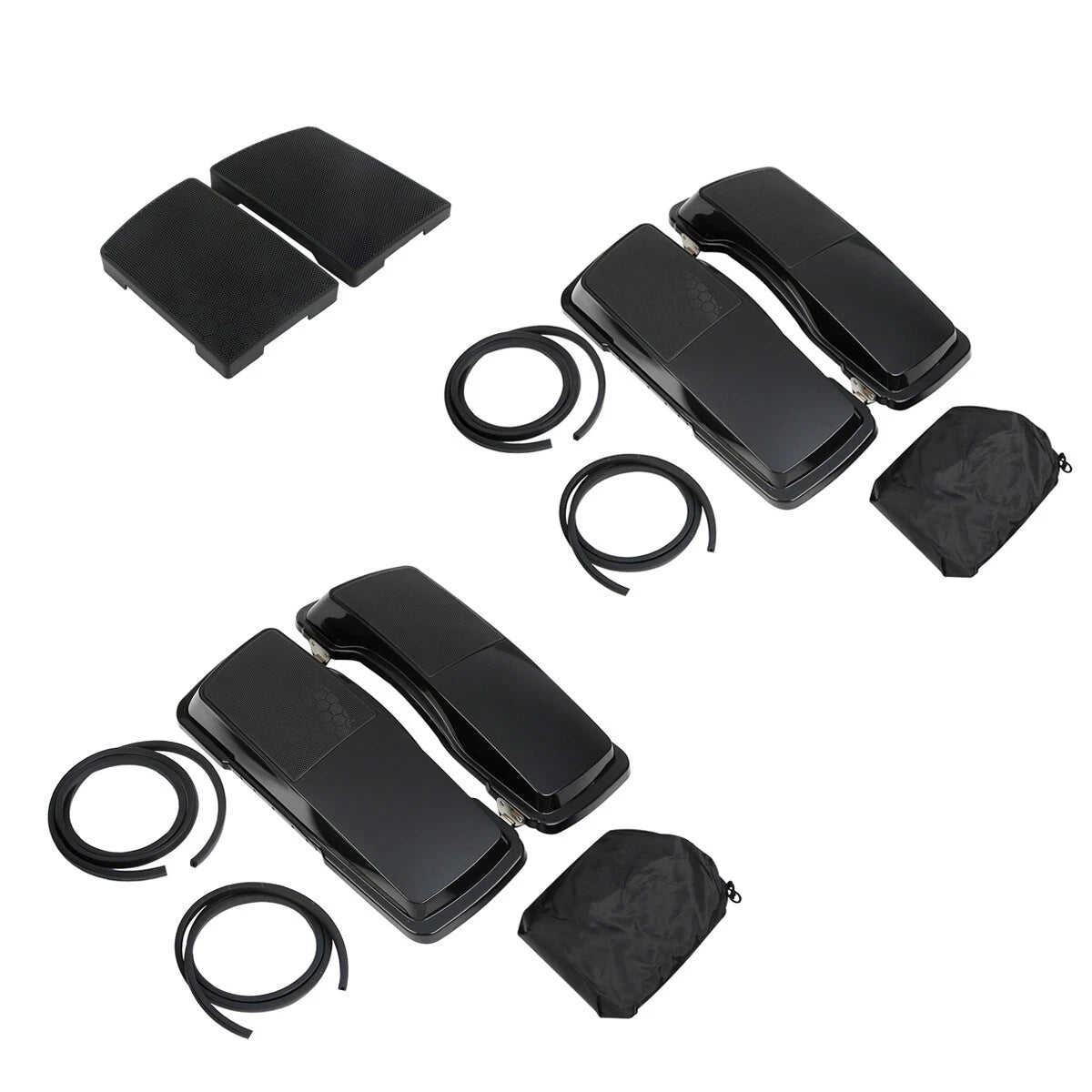 6X9" Saddlebag Lid Speaker Grills for Harley Street Electra Glide (1993–2013)