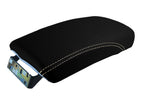Console Lid Armrest Cover for Nissan Rogue (2014–2016) Carbon Fiber