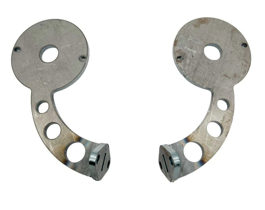 Tail Light Brackets Curved Drilled Set for 1959 Cadillac (1959–1959)