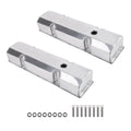 Fabricated Aluminum Valve Covers with Bolts for Small Block Chevy 283-327