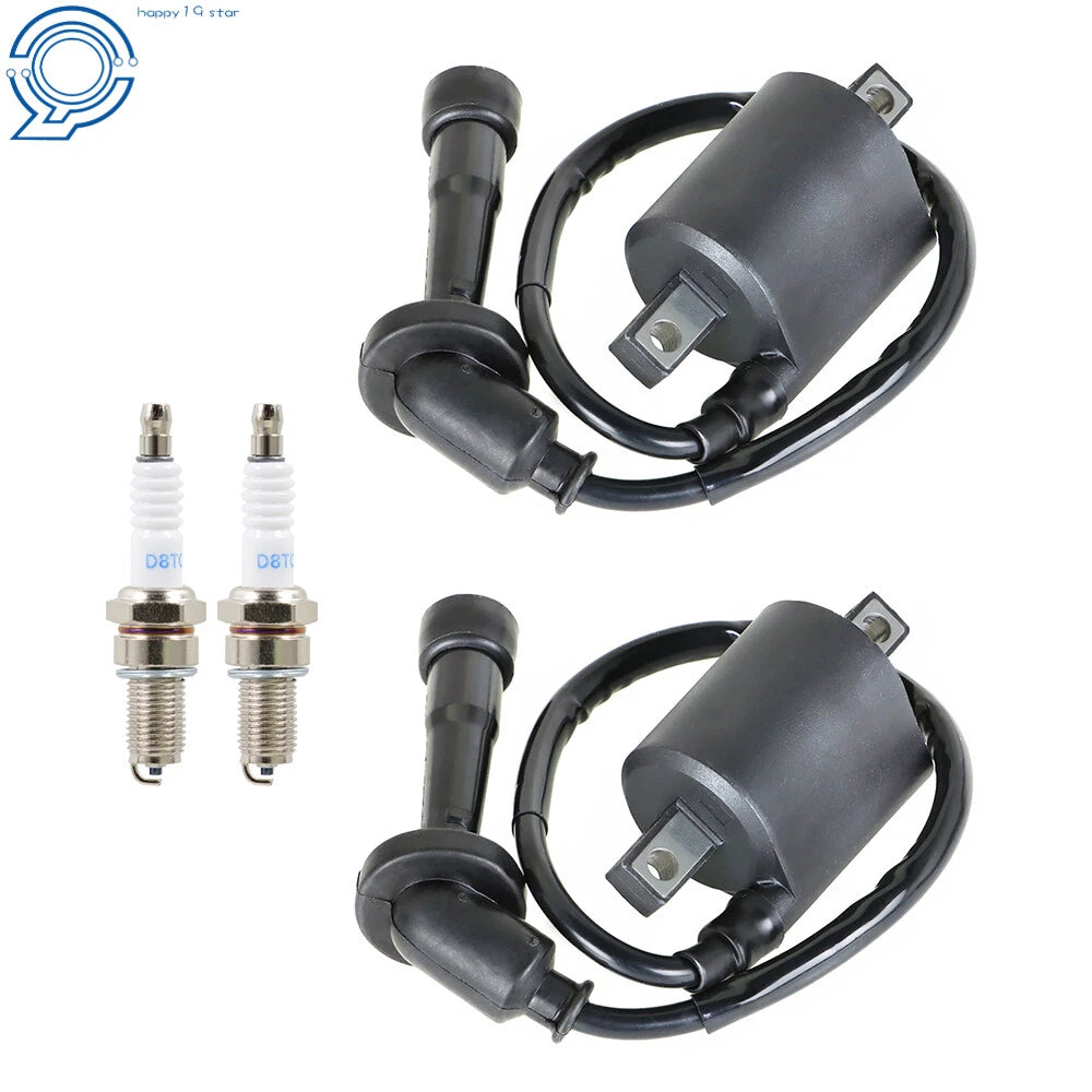 2X Ignition Coil for Yamaha V Star 650 (1998–2016)