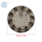 Chrome Front Wheel Center Cap for Dodge RAM 4500 5500 (2019–2021)