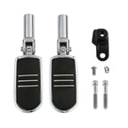 Chrome Rear Footpegs Mount for Harley Softail FLS (2012–2017) FLSTSB (2008–2011)