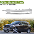 Front Left Fog Light Grill for Mercedes-Benz ML350 (2012-2015)