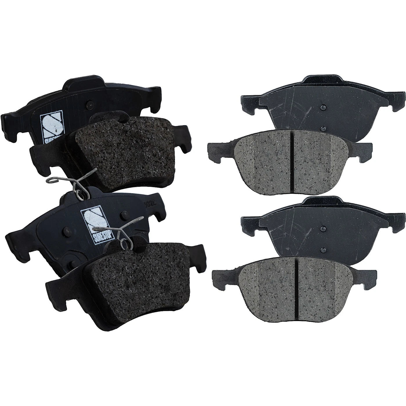 Set of 4 Brake Pads for Ford EcoSport C-Max Focus (2012–2018)
