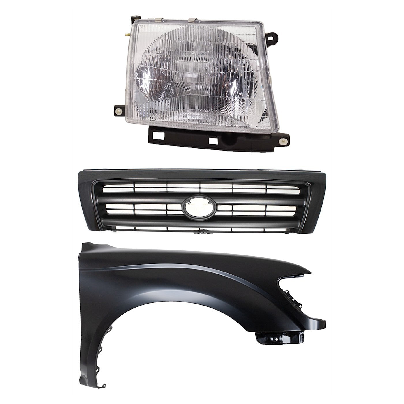 Fender and Grille Assembly Kit for Toyota Tacoma (1997–2000)