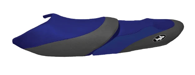 Seat Cover for Yamaha XL1200 XLT/XLT800 (2000–2004) - Blacktip Gray/Blue