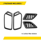 Carbon Fiber Air Vent Outlet Cover Trim for Honda Accord (2018–2022)