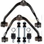 Set of 6 Front Ball Joints Control Arms Sway Bars for Ford Expedition (1997–2002)