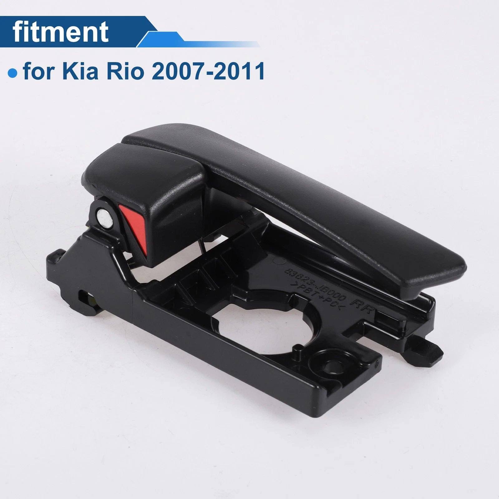 Rear Right Passenger Side Interior Door Handle for Kia Rio (2012–2017) No. 836201G000