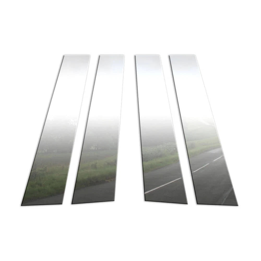 Diamond Grade 4pc Stainless Steel Pillar Post Covers for 2013-2015 Chevy Malibu