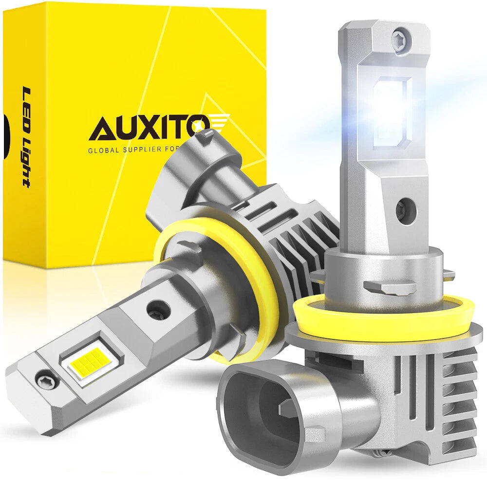 AUXITO H11 H8 H9 LED Headlight Kit for Various Vehicles (6500K)