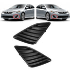 Set of 2 Front Fog Light Bumper Bezel Covers for Toyota Camry