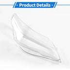 1 x Front Left Headlight Lens Cover for BMW 5 Series E60 (2003-2010)