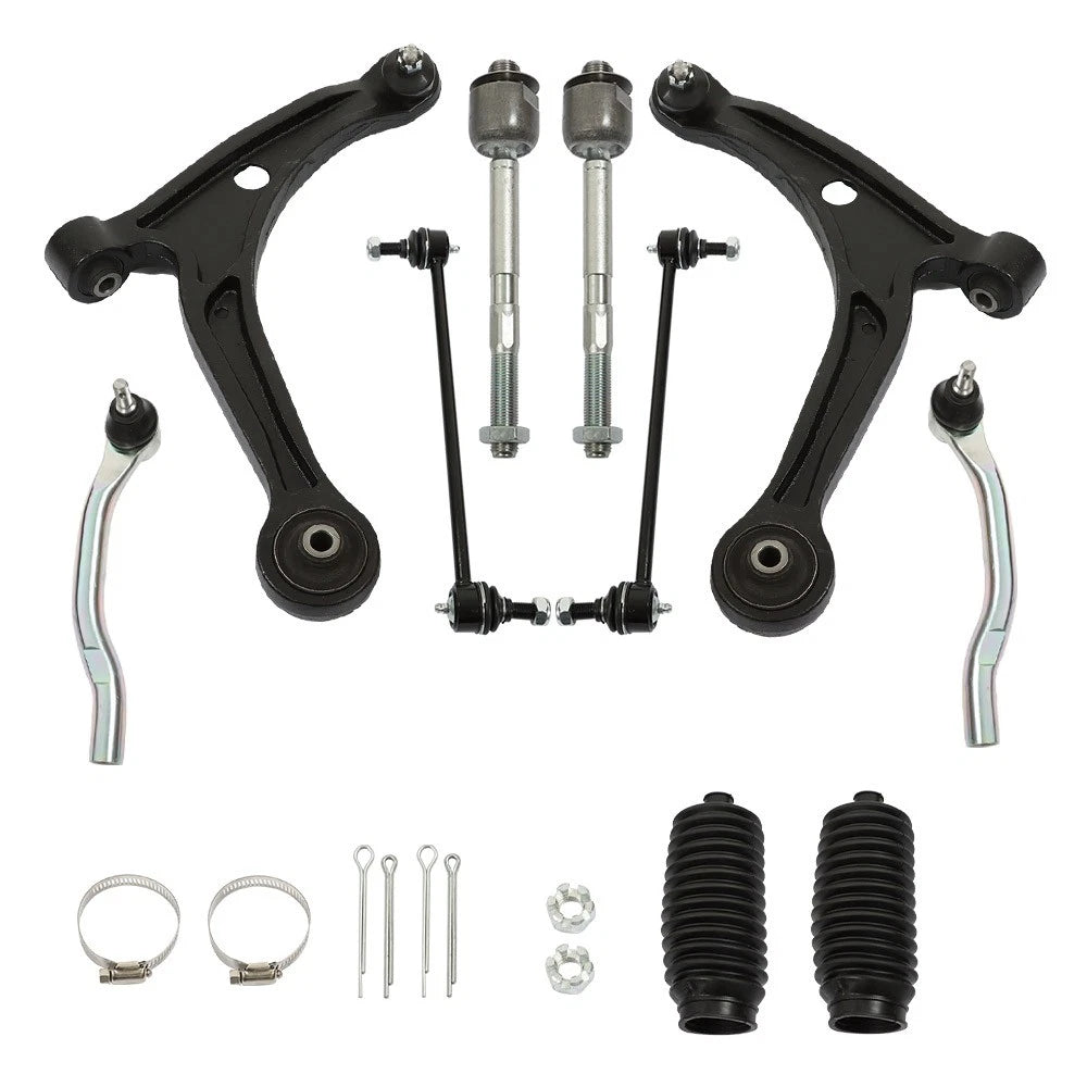 Set of 10 Front Lower Control Arms for Honda Pilot Acura (2006–2008)