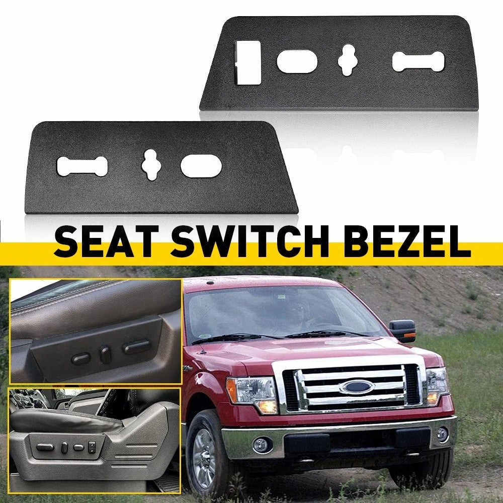 Power Seat Switch Housing Trim Bezel Panel for Ford F-150 (2009–2014)