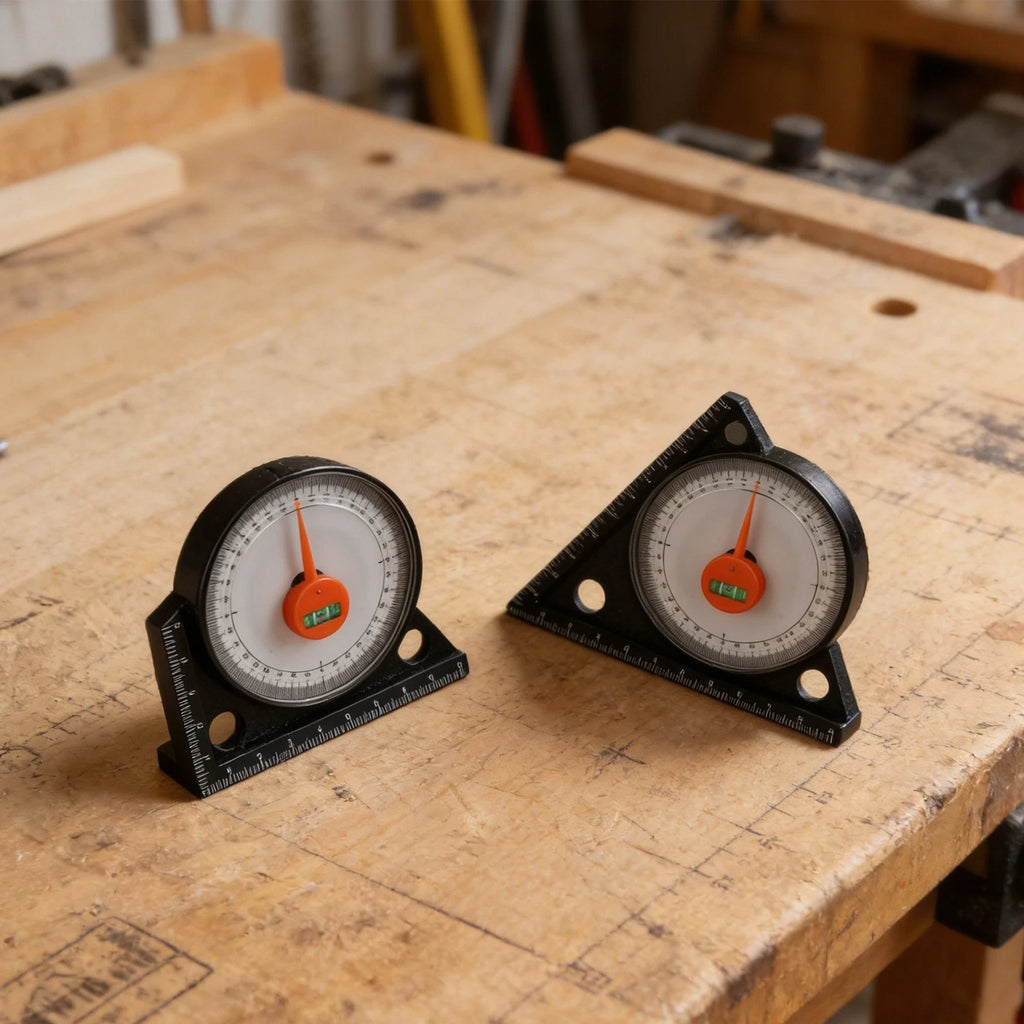 2X Magnetic Protractor Level Finder Angle Meter Tool