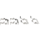 Brake Pad Set for Chrysler Sebring (2007–2010) Front and Rear 2X FWD