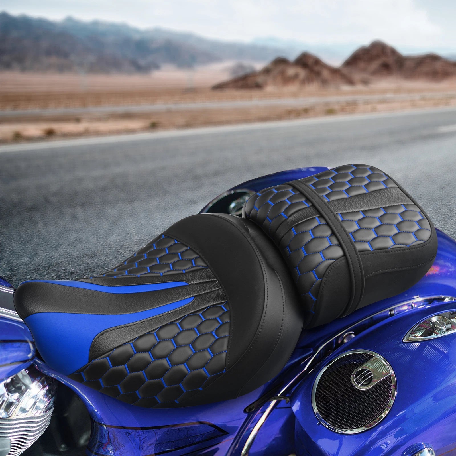 Driver Passenger Seat for Indian Chieftain Springfield (2014–2023)
