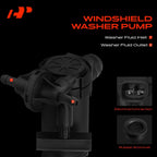 Windshield Washer Pump with Rubber Grommet for Mitsubishi Mirage