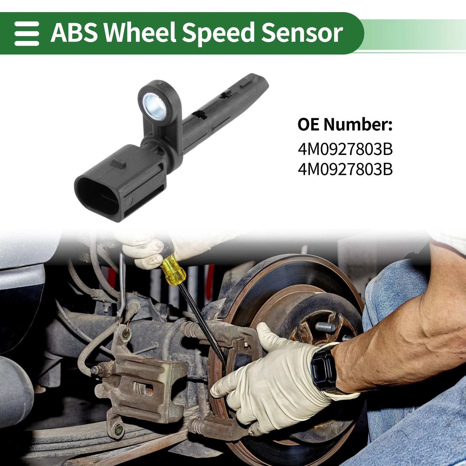 ABS Wheel Speed Sensor 4M0927803B for Audi Q5 (2022–2023)