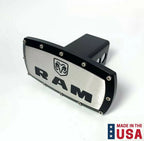 2 Inch Hitch Cover Plug Replacement for Dodge Ram Tow Receiver (2009–2024)