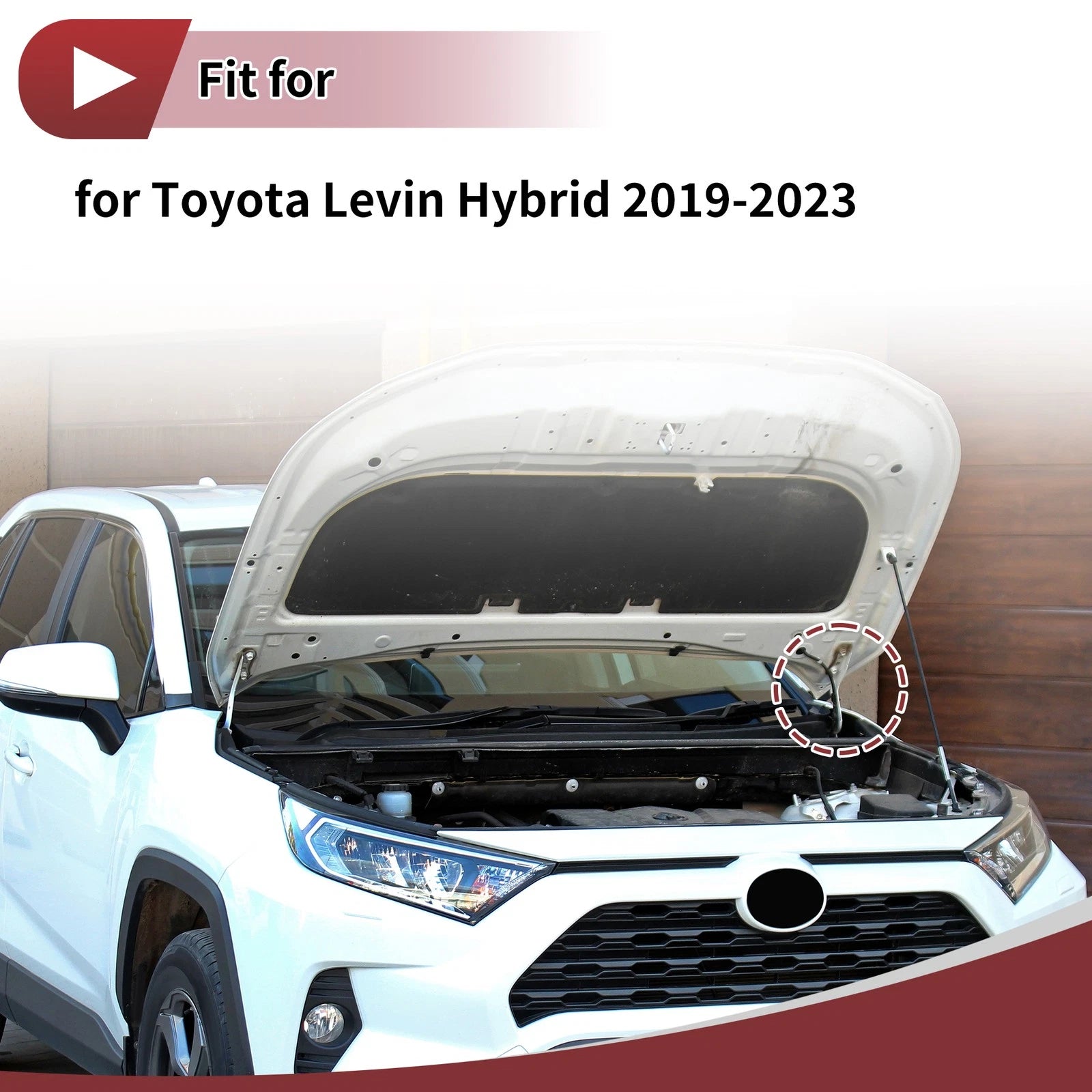Hood Hinge for Toyota Levin Hybrid (2019–2023) Left Side