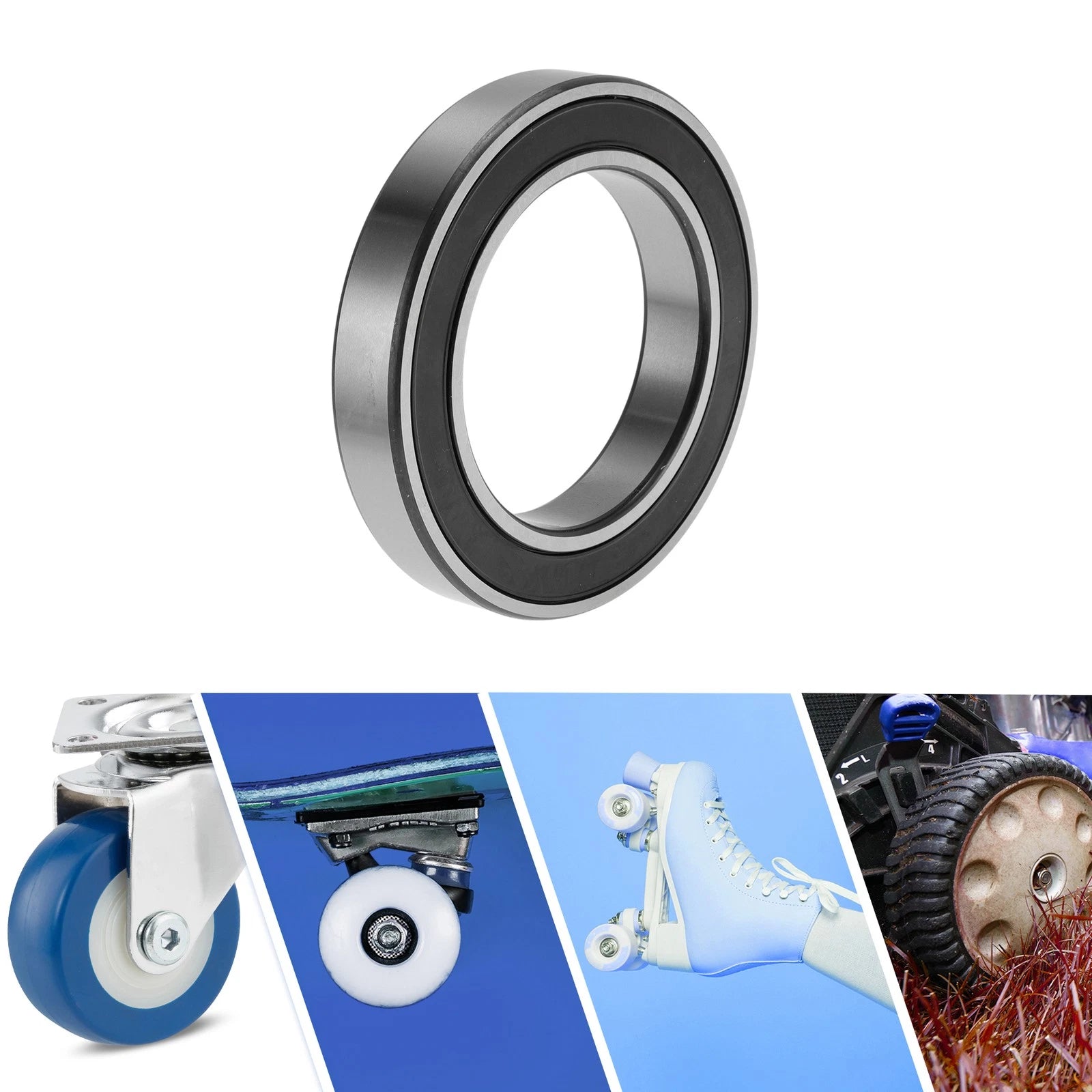 Deep Groove Ball Bearing 6017DDU for Various Models (85x130x22mm)