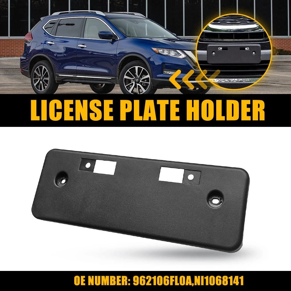 Front License Plate Tag Frame Bracket NI1068141 for Nissan Rogue (2017–2020)