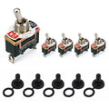 5pcs SPST Rocker Switch 15A 250V for Car Boat Marine Use