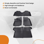 Floor Mats and Cargo Liner for Chevrolet Equinox (2018–2024) TPE Waterproof
