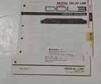 Yamaha DDL3 Digital Delay Line Service Manual