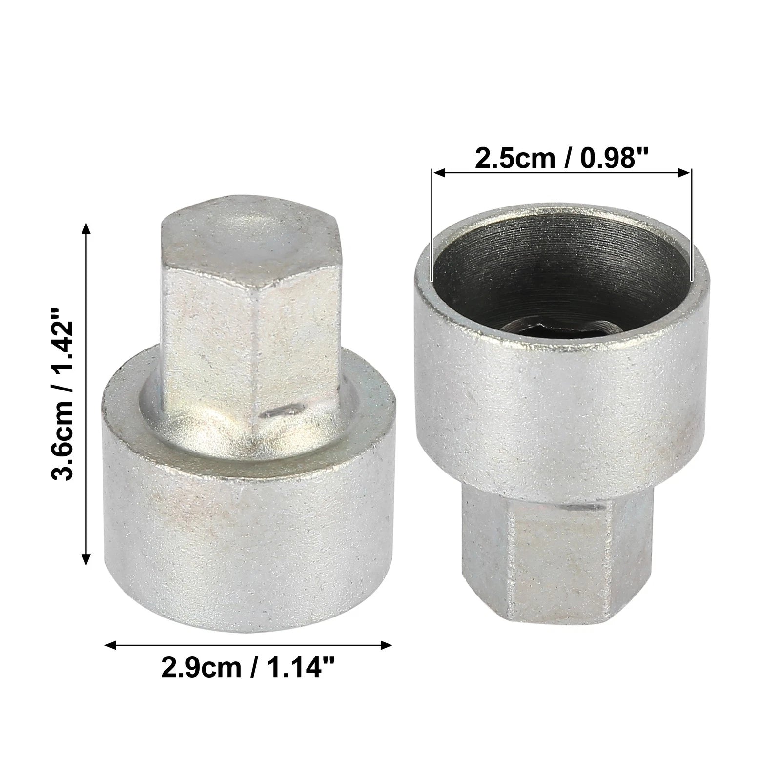 Wheel Lock Lug Nut Anti Theft Screw Removal Key for BMW 3 5 Series (1X)