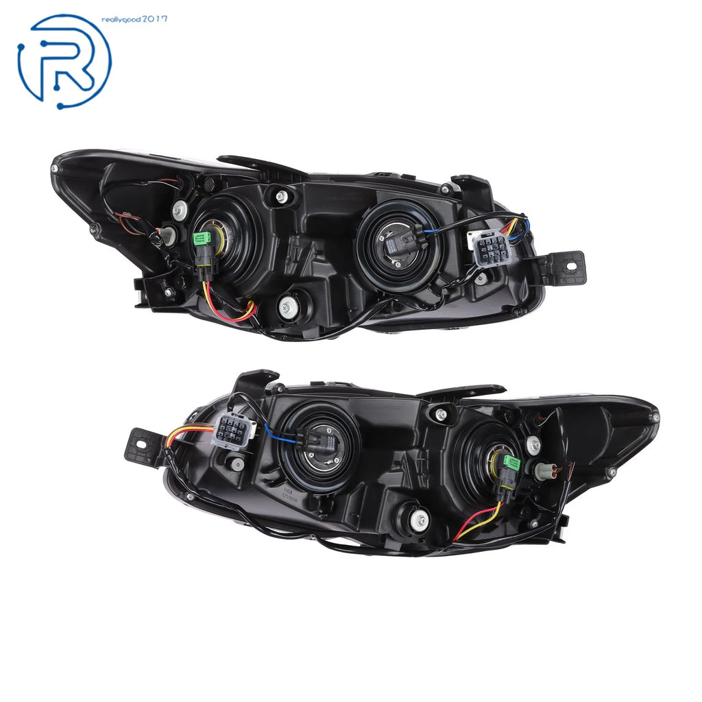 Chrome Housing Halogen Headlights for Subaru WRX (2015-2021)
