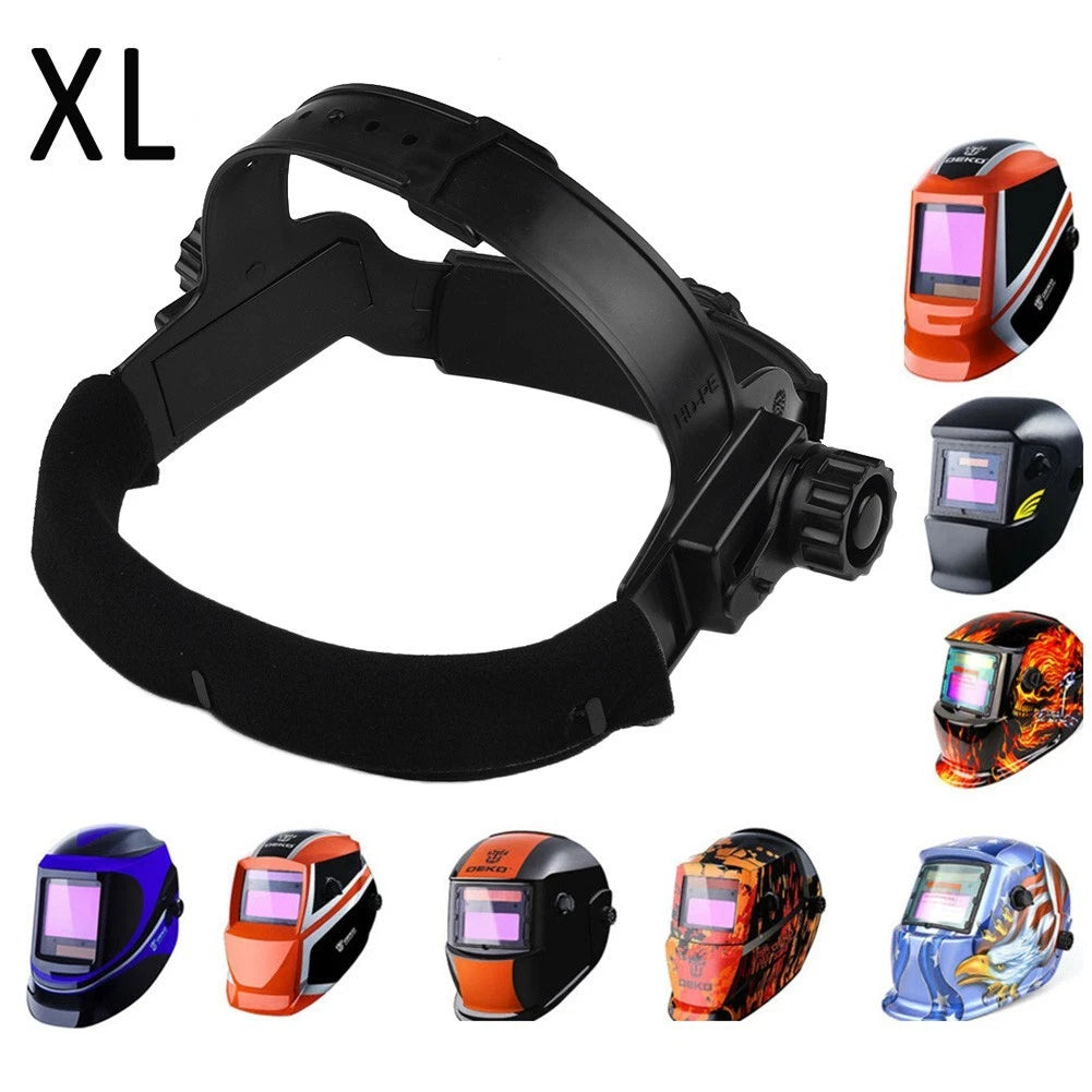 Adjustable Headgear for Darkening Welding Helmet XL/XXL (ABS Plastic)